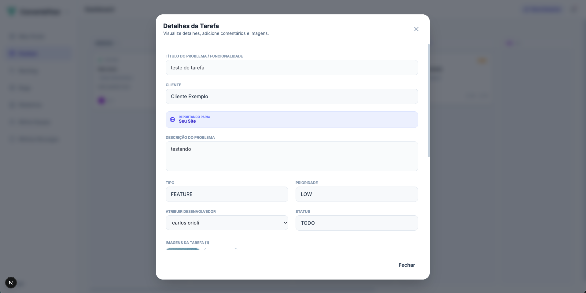Screenshot 5 da plataforma ConverteFlow